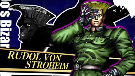 stroheim jojo|von stroheim jojo death.